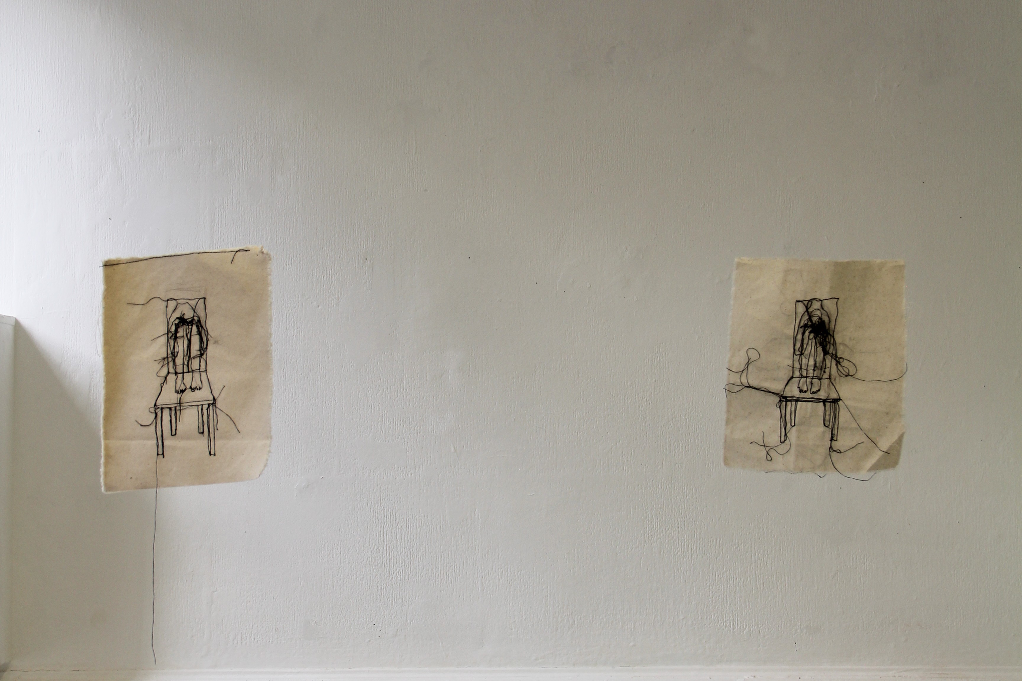 Fanzhi Wei, Occupied Absence，artwork and fibric work
